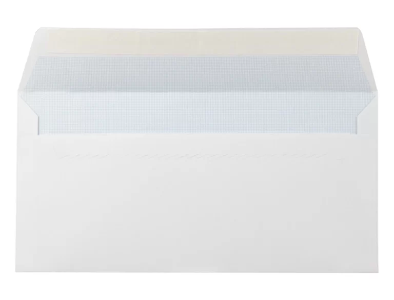 envelope 110x220mm Americano DL pala reta com autodex Liderpapel FOLIS Lisboa