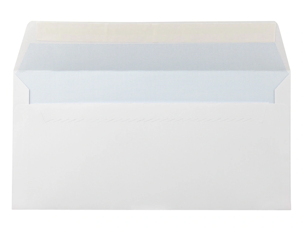 envelope 110x220mm Americano DL pala reta com autodex Liderpapel FOLIS Lisboa