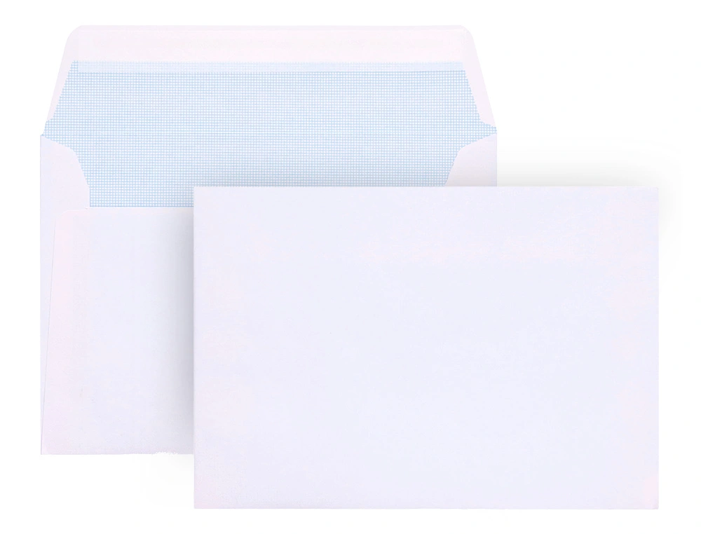 Envelope C6 Liderpapel 114x162mm pala reta frente e verso FOLIS Lisboa