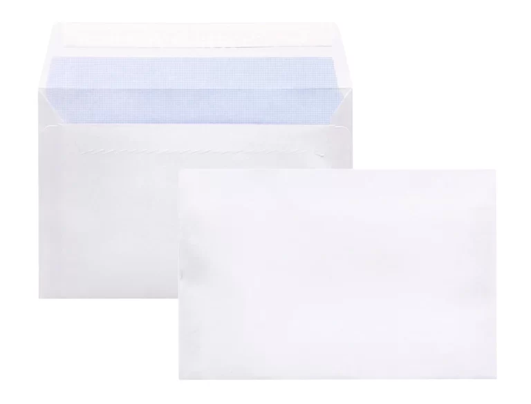 Envelope comercial Liderpapel 120x176mm frente e verso FOLIS Lisboa