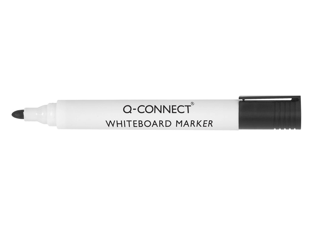 Marcador para quadro branco Q-Connect ponta redonda 3mm FOLIS preto Lisboa