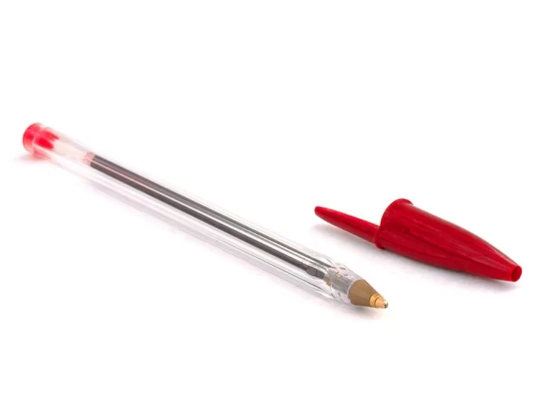 Esferográfica BIC Cristal original 1.0mm para escritório e escola vermelha FOLIS Lisboa