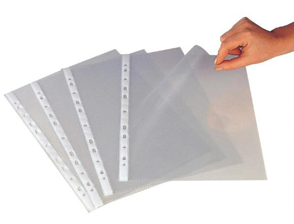 Micas de arquivo A4 Q-Connect 80 microns cristal pack 100 unidades FOLIS Lisboa