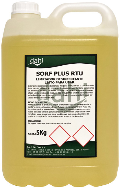Detergente Higienizante Desinfectante 5l