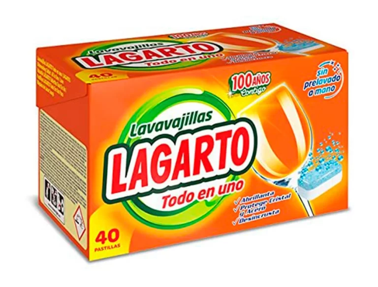 Detergente Loiça Máquina 40 pastilhas Lagarto