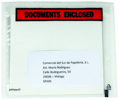 Envelope Autoadesivo Q-connect Porta Documentos