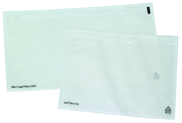 Envelope Autoadesivo Q-connect Porta Documentos Janela Transparente
