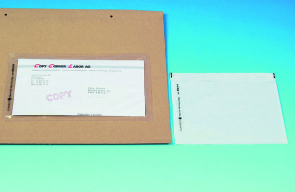 Envelope Autoadesivo Q-connect Porta Documentos Janela Transparente