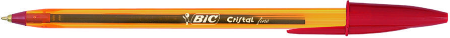 Esferográfica Bic Cristal Laranja Ponta Fina