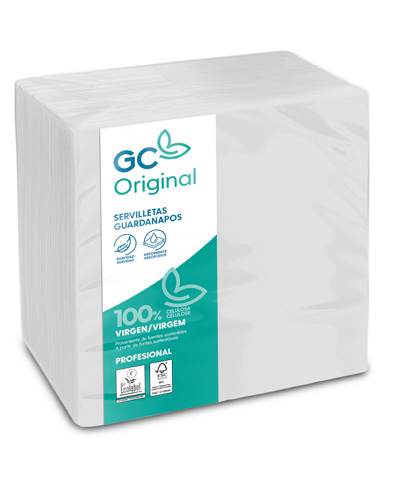 Guardanapos de Papel AMOOS 33x33cm 2 Folhas 90 Unidades