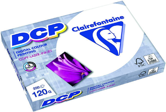 Papel Fotocopia Clairefontaine 93% Opacidade 168 brancura