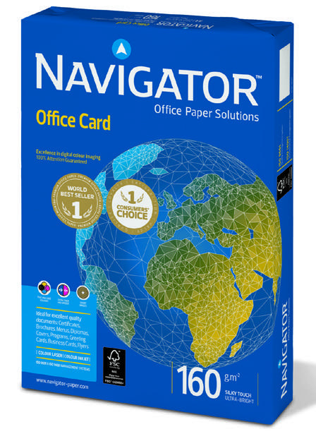 Papel Fotocopia Navigator 160 gr/m2