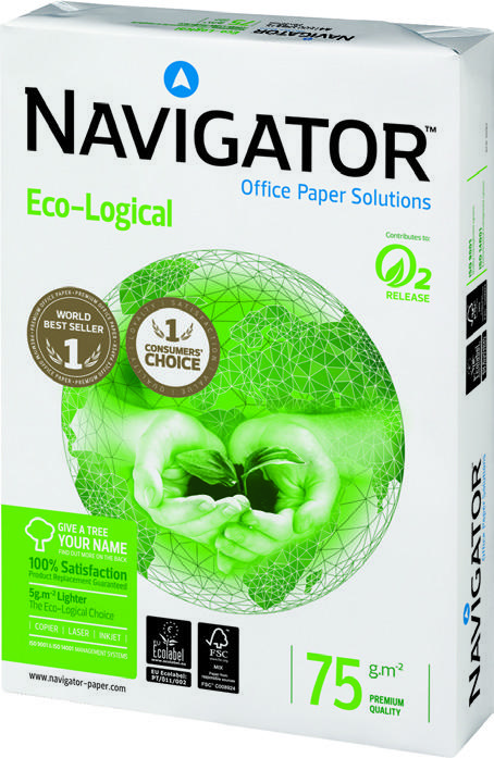 Papel Fotocopia Navigator 75 Gr Folhas