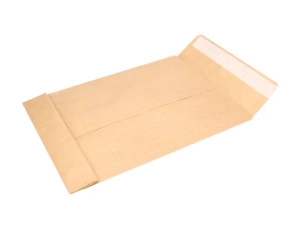 Saco 229x324mm C4 kraft com fole Liderpapel FOLIS Lisboa